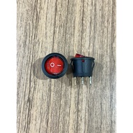 Rocker Switch 3 pin round light 3 pin round switch