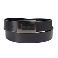CERRUTI 1881 限量3折 頂級小牛皮皮帶 全新專櫃展示品