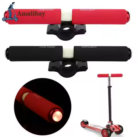 Adjustable Luminous Electric Scooter Kids Handle Child Grip for Ninebot Max G30 Es1 Es2 Es4 Bag Bar 