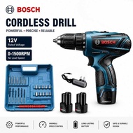 BOSCH Cordless Drill Electric Screwdriver Power Drill Hand Drill Power Tool Mesin Gerudi Bateri