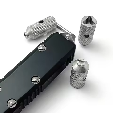 1 Set Screwdriver For UltraTech UTX-85 Microtech Triangle Glass Breaker Driver Socket Tool Bit Dirac