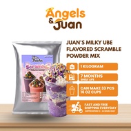 Juan's Milky Ube Scramble Flavored Milk Powder Mix 1 Kilogram