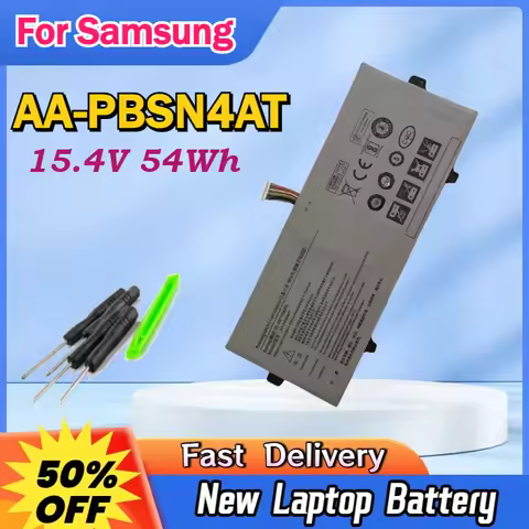 AA-PBSN4AT Laptop Battery 15.4V 54Wh For Samsung Galaxy Book BA43-00391B NP750TDA NP750TDA-XD1US XD2