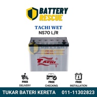 [Installation Provided] NS70 | NS70L | Tachi Heavy Duty WET Car Battery Bateri Kereta | Camry Unser 