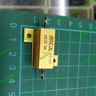 SB99 resistor 25w 25watt 25 watt r25w r 5ohm 5 ohm 5r 5rj 5 rj arcol gold