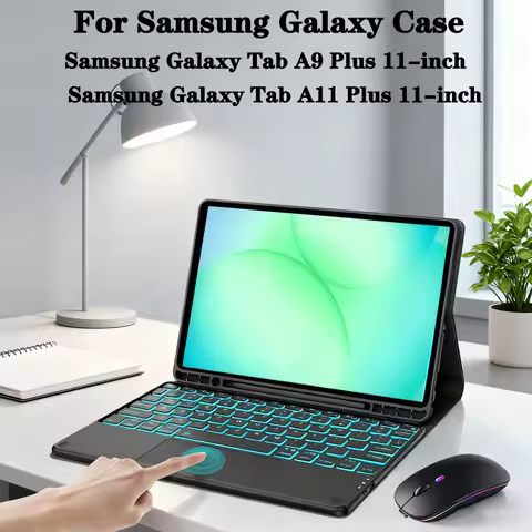 Keyboard Case for Samsung Galaxy Tab A9 Plus 11 Inch,For Samsung Galaxy Tab A11 Plus 11 lnch Tablet 