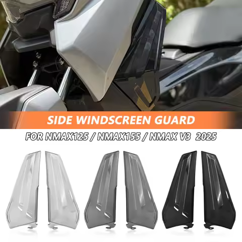 Motorcycle Accessories Front Legshield Leg Guard Side Windshield Cover For Yamaha NMAX 125 NMAX 155 