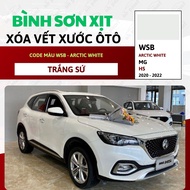 Sơn Xịt Xóa Vết Xước Cho Xe MG HS Màu TRẮNG SỨ Code WSB - ARCTIC WHITE Chính Hãng OH PAINT Chất Lượn