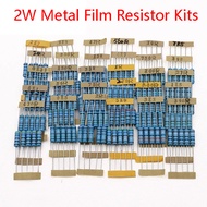 150pcs/lot 2W Metal Film Resistor Kits 30 value Assorted set 0.1~750ohm 1K~820K Five-color Ring Resi