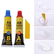 *J❤*Epoxy Resin AB Glue All Purpose Adhesive Super Glue For Glass Metal Ceramic