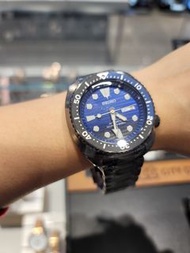 【Seiko 精工錶 (原價$5,198) 】 Prospex Sea 黑鋼錶帶 | 型號 SRPD11K1 (購自時間廊 City Chain)