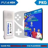 Game eFootball 2025 PES 2025 PS4 HEN Game PKG via Flashdisk