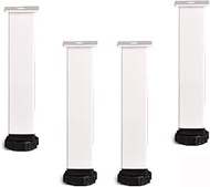 Set of 4 Adjustable Furniture Legs,Bed Legs Support Feet,Furniture Feet Replacement Legs Bed Frame A