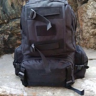 HIJAU Gultor 511 jumbo backpack, army green backpack, large outdoor tactical bag, bonus rubber/tempe