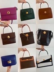 CELINE vintage 星球 中古 star ball Kelly macadam 馬車 移動星球 水桶袋 金幣袋 2way