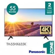 Panasonic 4K UHD HDR LED 55" Android TV - Model TH-55HX655K