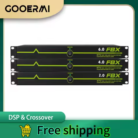 GOOERMI SUX-2.0S Professional Audio Feedback Suppressor Automatic Processor Conference Stage Microph