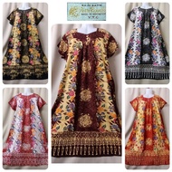P2 (Size 2XL) (Putri remaja Y.T.C) Baju Tidur Batik / Batik Night Dress - Cotton Indonesia (Buatan T