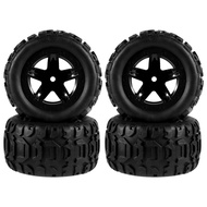 4Pcs Large Tire Widening Tyre Wheel for WLtoys 144001 124016 124018 124019 12428 Haiboxing 16889 RC