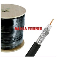 KABEL COAXIAL RG6 1 ROLL ANTENA PARABOLA CCTV