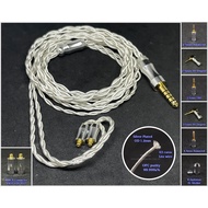 OFC silver-plated copper headphone wire 1.2mm CNY 4 - Connector MMCX for FD3, FD3pro, FD5, FD7, FA9,