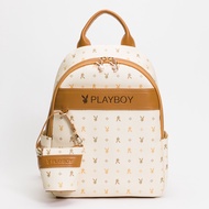 PLAYBOY-Backpack Dynamic Series-Beige