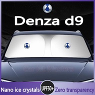 Denza d9 sun visor sunshade umbrella curtain Car Front Window Sunshade Cover UV protection for Denza