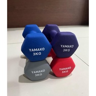 Yamako Vinyl Dumbell 3kg