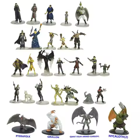 【202508】 TRPG Board Game Miniatures 50th Anniversary Dungeons SHADOW DEMON SCRATCH DALAMAR BOBBY GIT