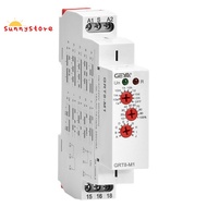GRT8-M1 on Off Time Delay Relay 16A AC/DC12V-240V Multifunction Din Rail Automatic Timer Relay