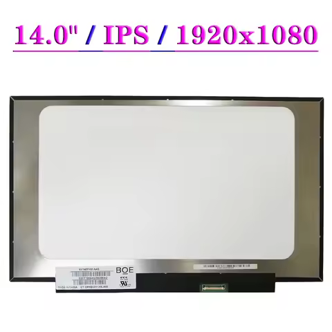 NV140FHM-N4B Fit NV140FHM-N4V NV140FHM-N4Y NV140FHM-N4H NV140FHM-N3K Slim LCD Display Panel 30 Pins 