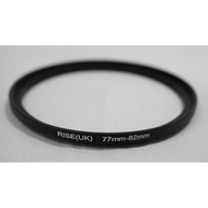 Fauzan store | Rise Step Up Filter AdapterRing 77mm - 82mm StepUp/ 77 mm - 82 mm