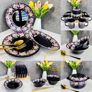 ✨FULL SET✨ GIANORA | OPAL 🇲🇾 Plate / Bowl / Teapot / Mug / Cup Giacomo Opal Glassware Opal Dinner Se