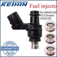 (6 -8-10-12holes) Honda Motorcycle Fuel Injector For XRM F RS125 RS150 ADV150 Click125 Click150 PCX1