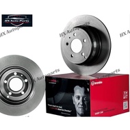GENUINE BREMBO BRAKE DISC ROTOR REAR~ TOYOTA ALPHARD ANH10 & ESTIMA ACR30.