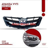 TOYOTA [1PC][AVANZA BLACK] FRONT GRILLE FRONT GRILL AVANZA VVTITOYOTA AVANZA VVT-I/ "2008 2009 2010 