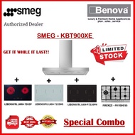 SMEG KBT900XE Hood + Hob Combo | Lebensstil / Firenzzi Hob | 4 Options
