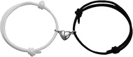 Leather Bracelet Friendship Bracelet Partner Bracelets Couple Magnetic Bracelet Leather Cord Chain B