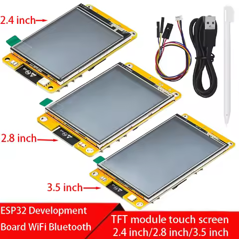 1PCS ESP32 development board WiFi Bluetooth 2.4 inch/2.8 inch/3.5 inch display TFT module touch scre