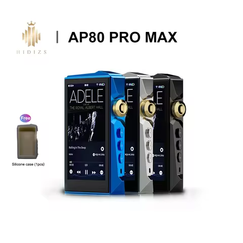 HIDIZS AP80 PRO MAX All-in-One Streaming Music Player Hi-Res Audio Dual ES9219C DAC Chips MQA 16X 3.