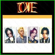 ST1 4PCS/Set XLOV WUMUTI LOMO Card RUI 2nd SINGLE ALBUM I ONE Postcards Collection Stars Peripheral 