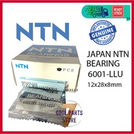6001 LLU NTN Japan Bearing 6001-LLU (12 X 28 X 8mm) - 100% ORIGINAL