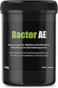 GlasGarten Bacter AE Shrimp Tank Treatment (140G) | Nutrients for Live Freshwater Shrimp Food/Aquari