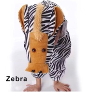 Zebra Costume Suit For Kids 2-12yrs
