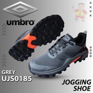 Umbro Original Running Shoes Training Shoes Jogging Shoe Outdoor Kasut Sukan Kasut Lari UJS0185 Grey