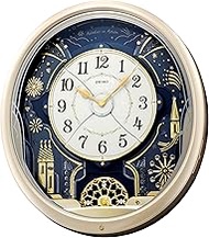 SEIKO Melodies in Motion Wall Clock, Starry Night