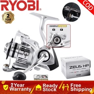 Ryobi Fishing Reel Reel Spinning Pancing Fishing Reel BC All Metal Double Spool Max Drag 40kg Power Mesin Mancing 13+1BB