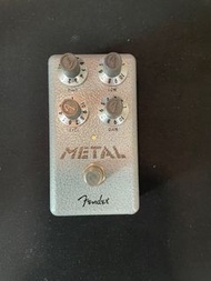 Fender guitar pedal metal