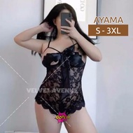 Limited Offer Lingerie Bigsize Teddies Sexy Hot Jumbo XXL Velvet Avenue Husband Uniform