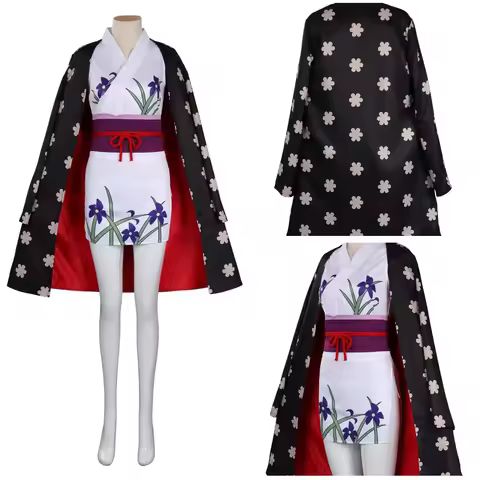 Cos Costume Robin Kimono Halloween Two-dimensional Anime Nico Robin Cosplay Costume Cosplay Costume